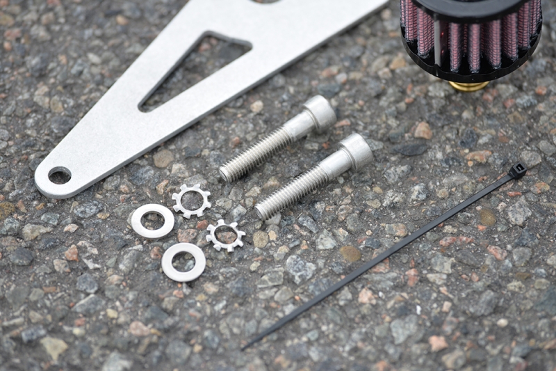 engine breather kit,silver